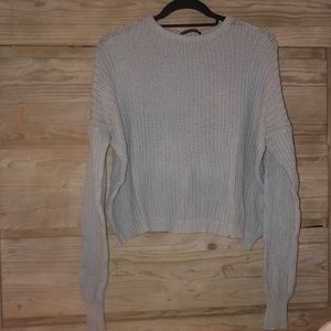 Knit blue brandy Melville sweater
